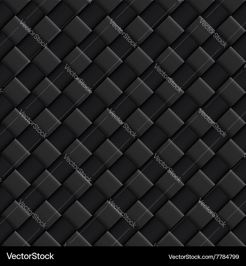 Convex Square Seamless Pattern vector image