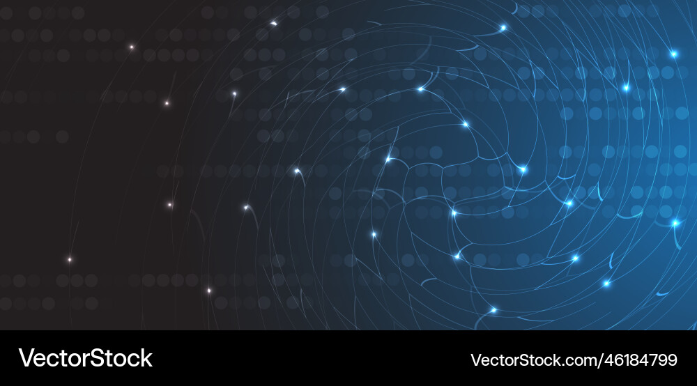 Neural network concept connected cells with links Neural network concept connected cells with links vector image
