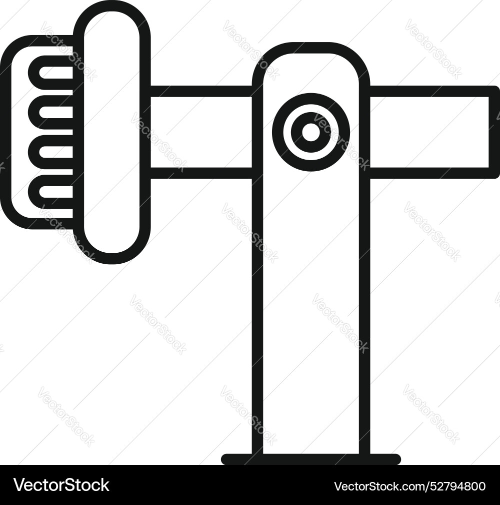Automatic parking system gate closing access point Automatic parking system gate closing access point Vector Image