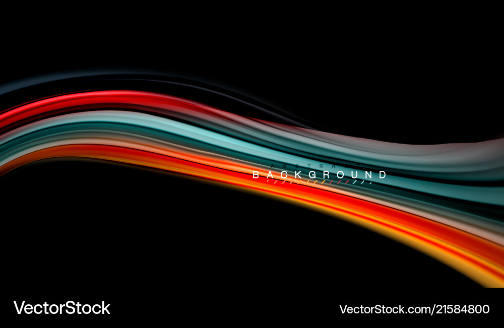 Fluid colors abstract background twisted liquid Fluid colors abstract background twisted liquid vector image