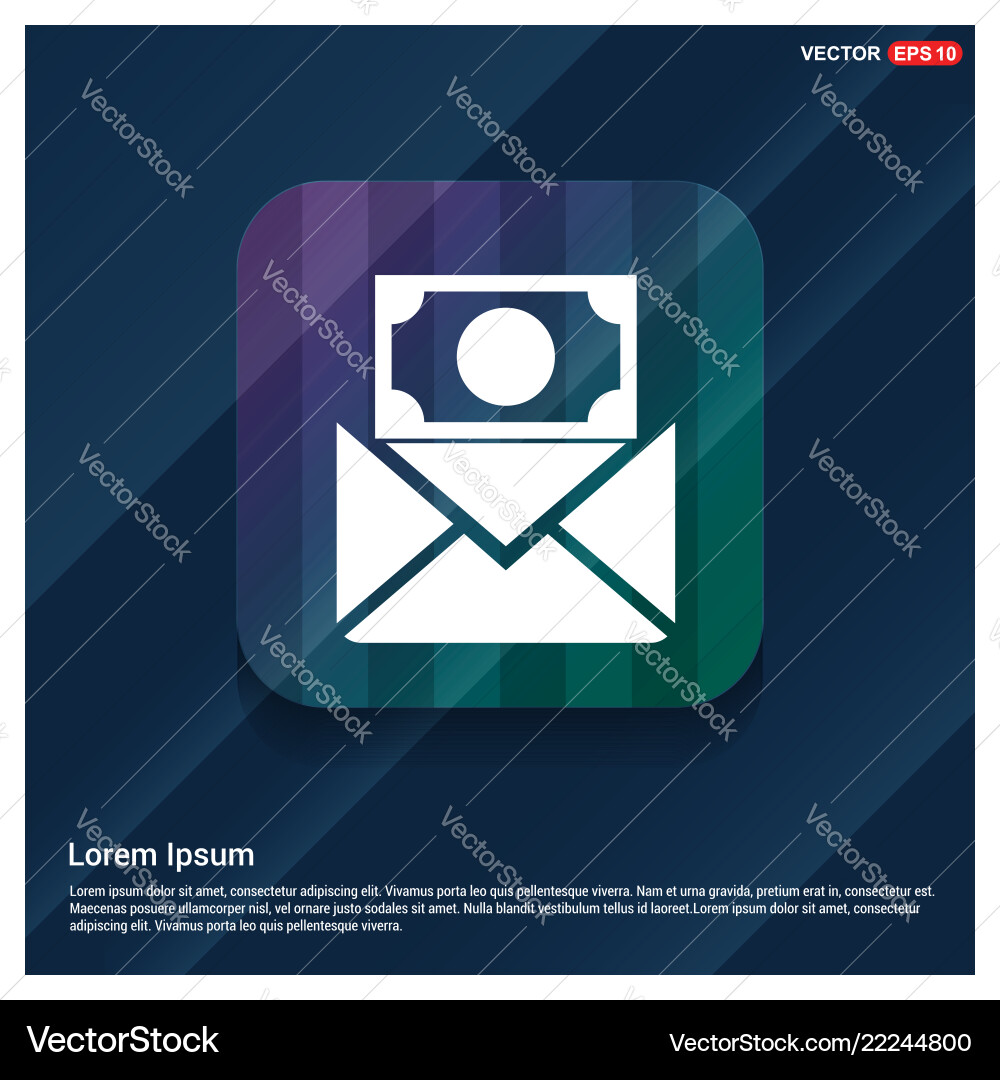 Message icon Message icon Vector Image