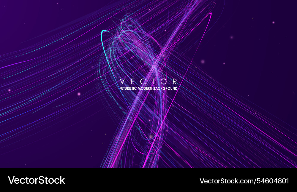 Lines and particles dynamic flow Lines and particles dynamic flow vector image