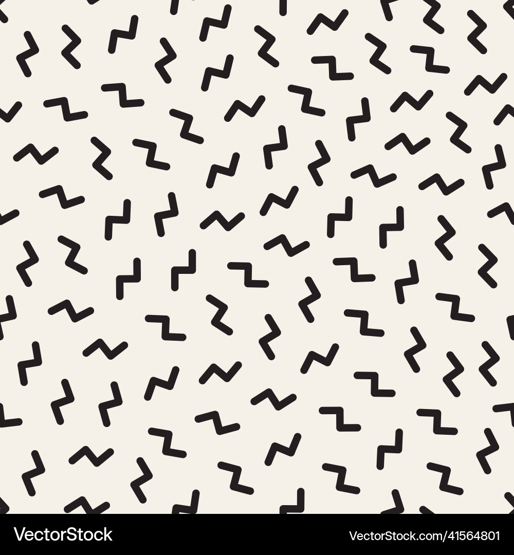 Seamless pattern repeating geometric elements Vector Image