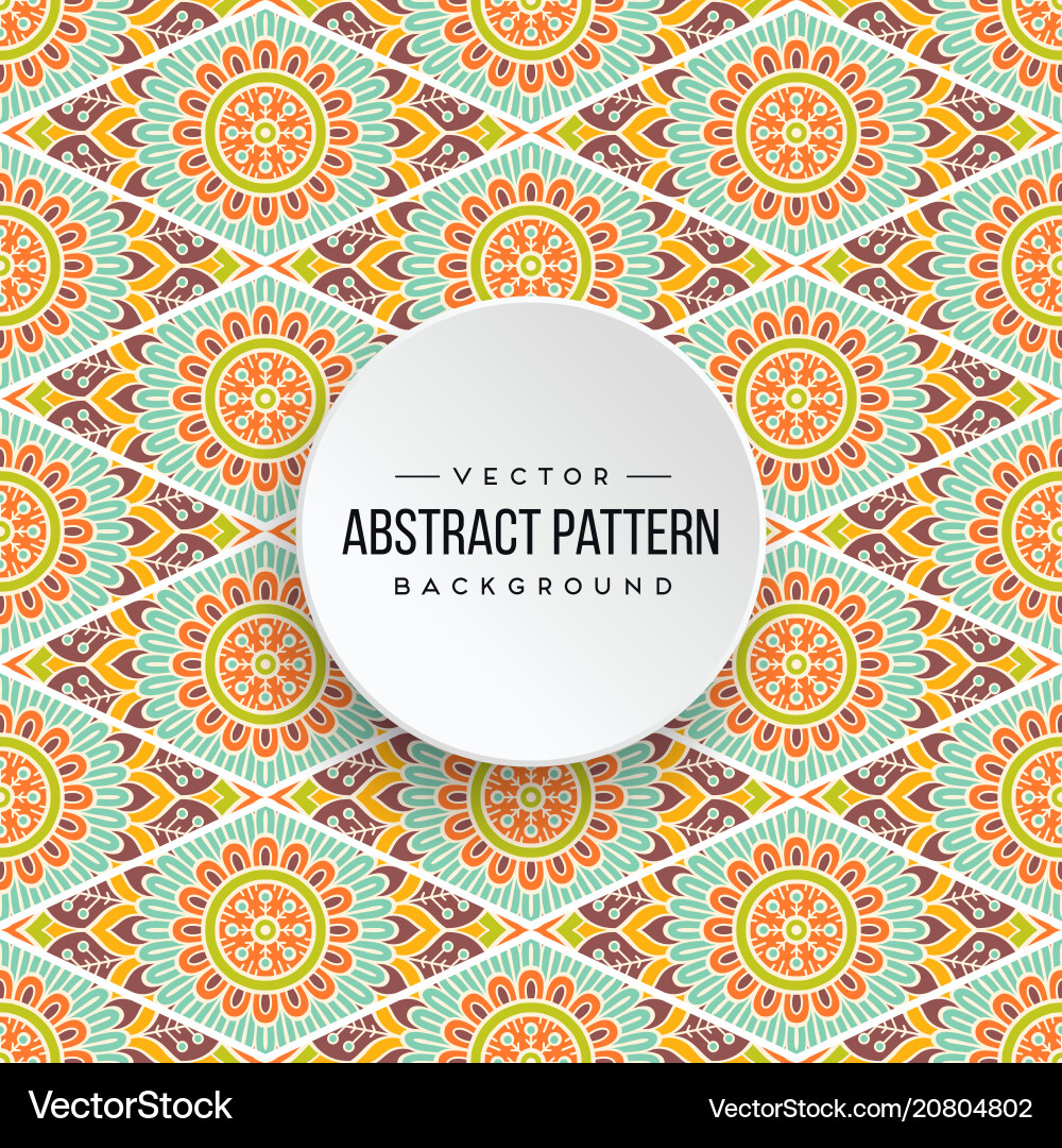 Seamless pattern tile Vector Image