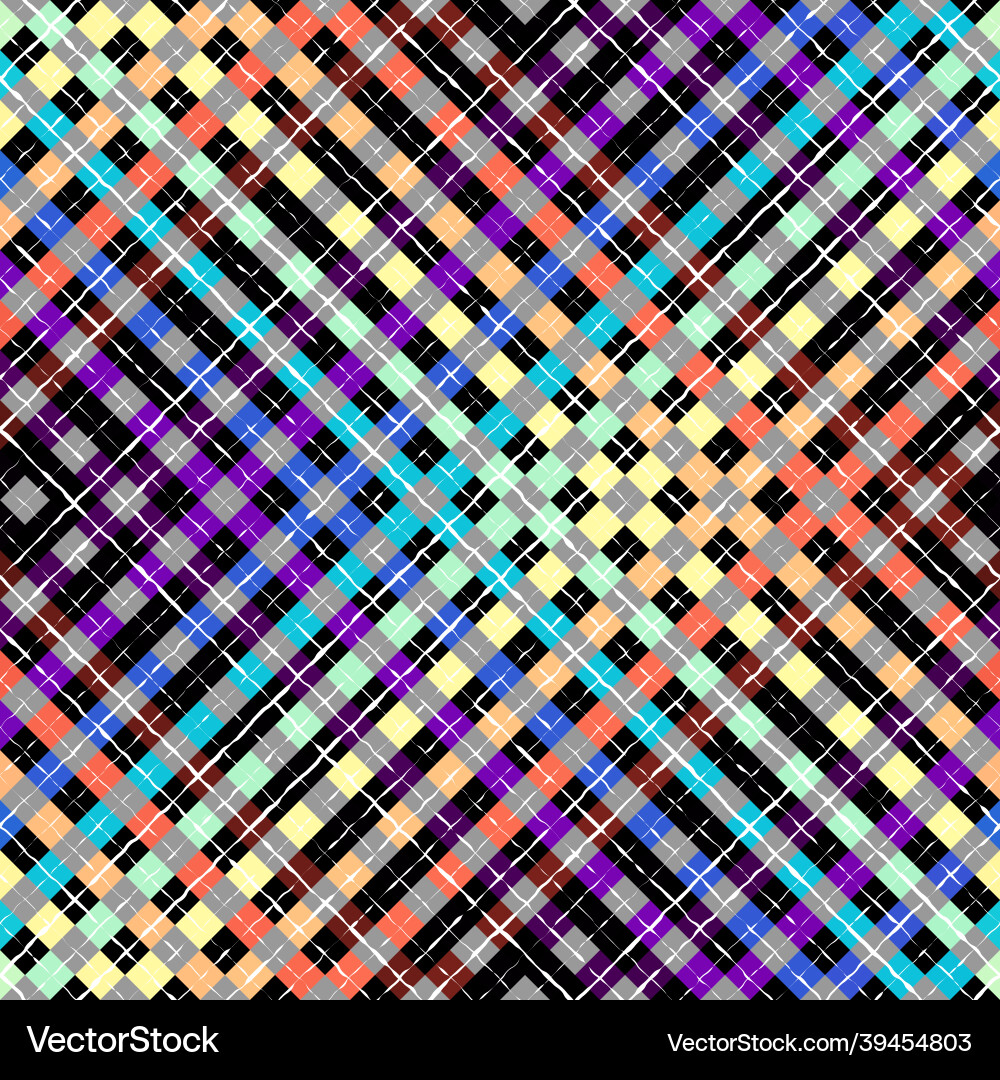 Geometric abstract pattern in low poly style Vector Image