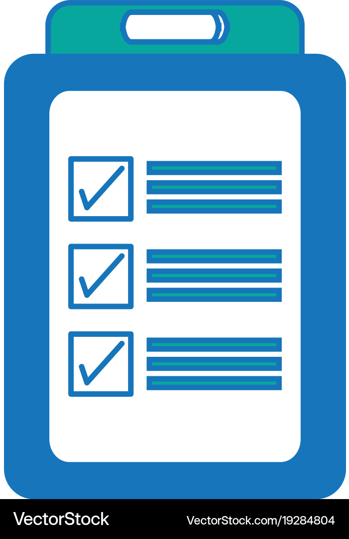 Checklist icon image Vector Image