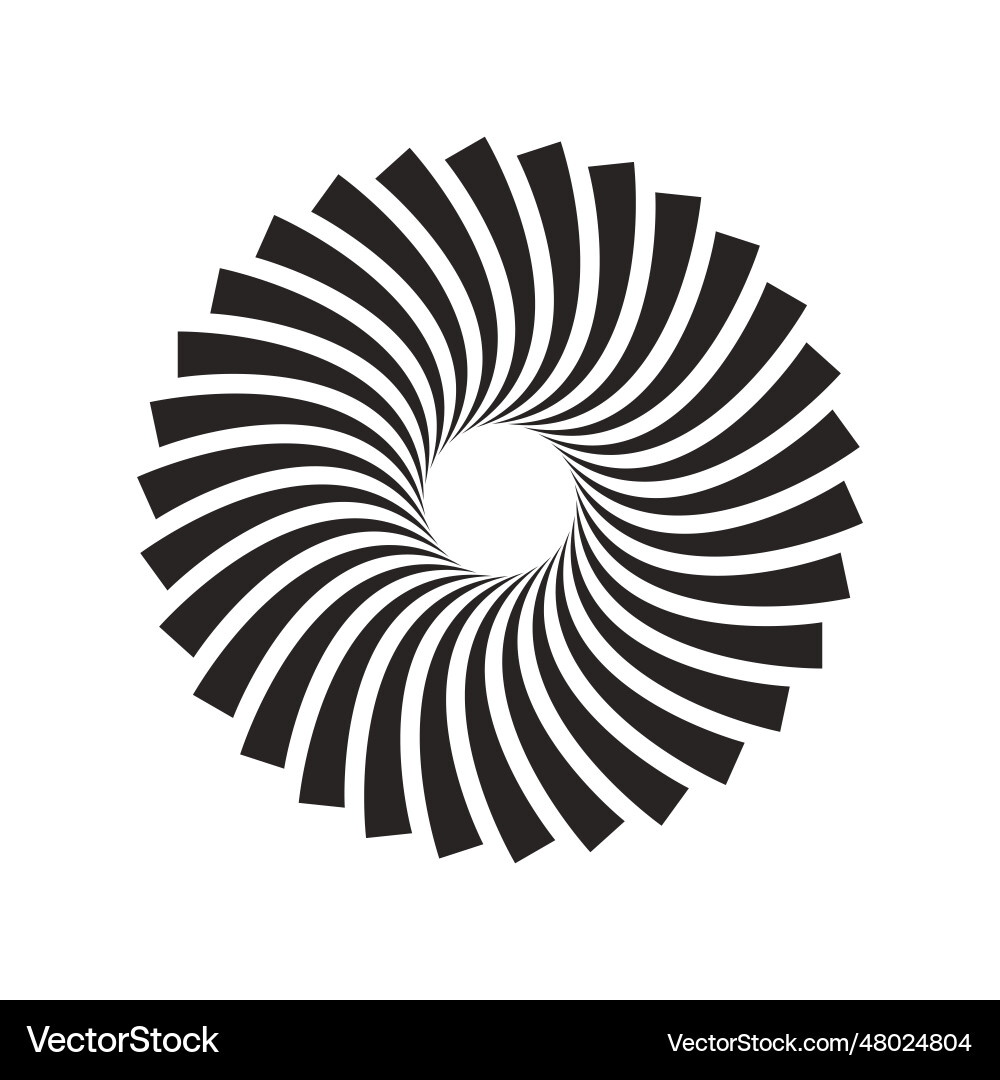Circular pattern icon vector image