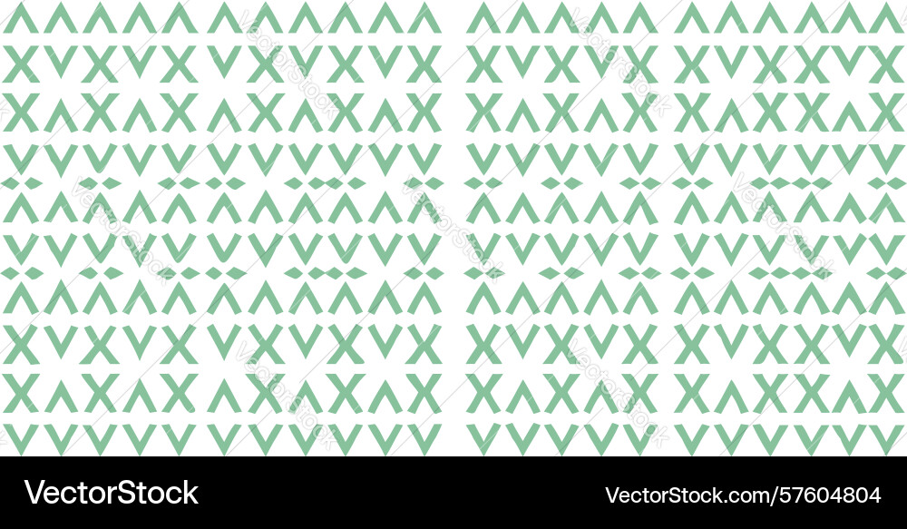 Geometric abstract x pattern seamless design vector image