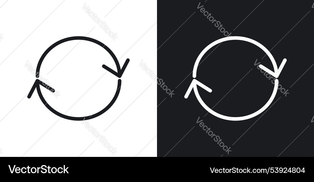 Reload button icon Reload button icon Vector Image
