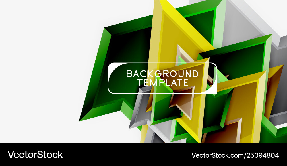 Triangular low poly background design Vector Image