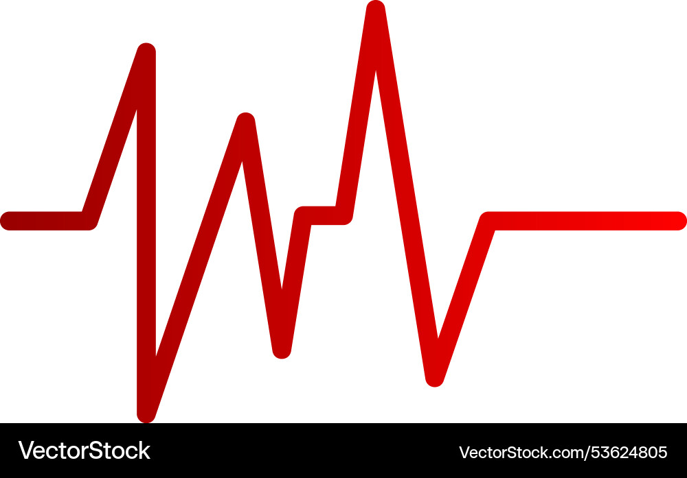 Grphics line gradient icon Vector Image