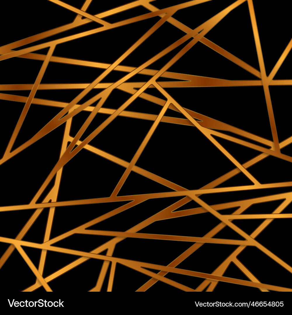 Luxury golden grid pattern abstract tech Luxury golden grid pattern abstract tech vector image