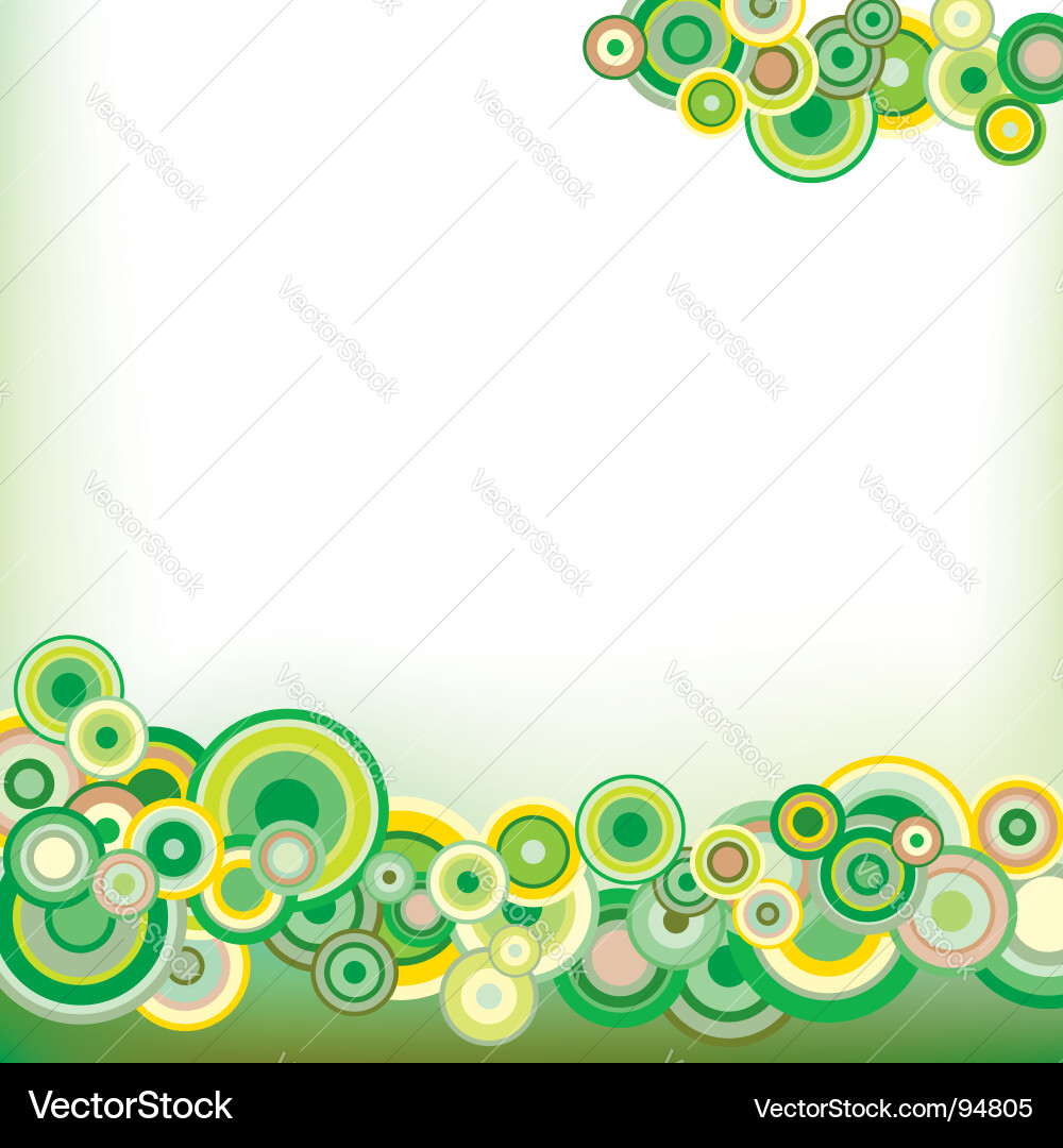 Springtime greeting card Vector Image