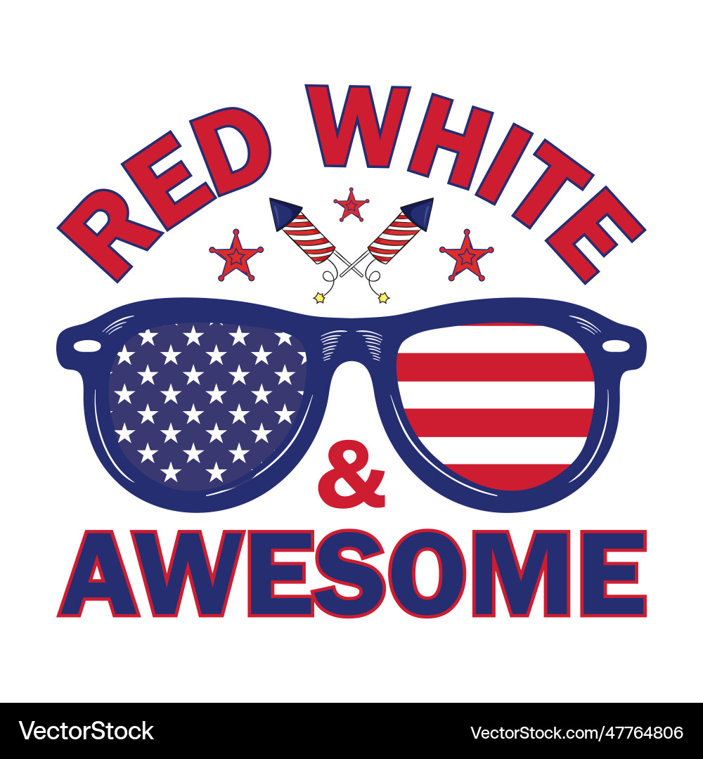 4th of july independence day Vector Image