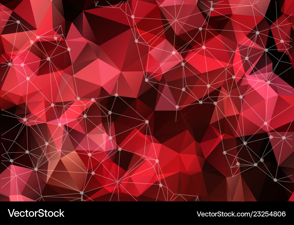 Abstract space red background chaotically Abstract space red background chaotically vector image