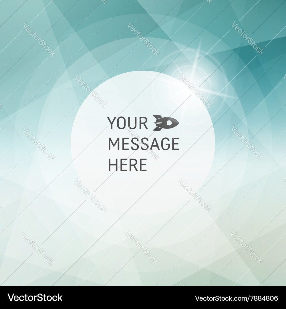 Blurred background with sky and clouds vector image