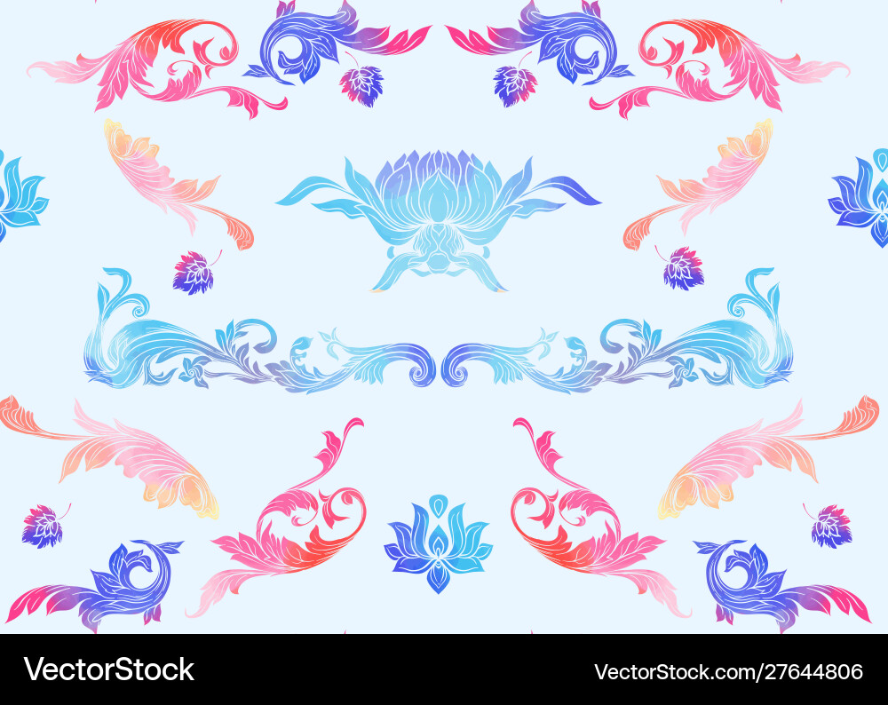 Traditional chinese seamless pattern ornament Traditional chinese seamless pattern ornament vector image