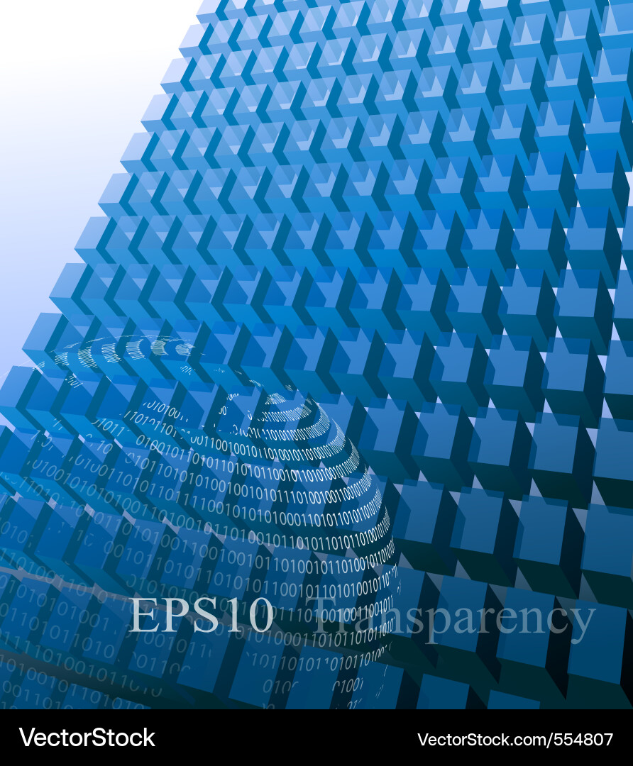 3d abstract background Vector Image
