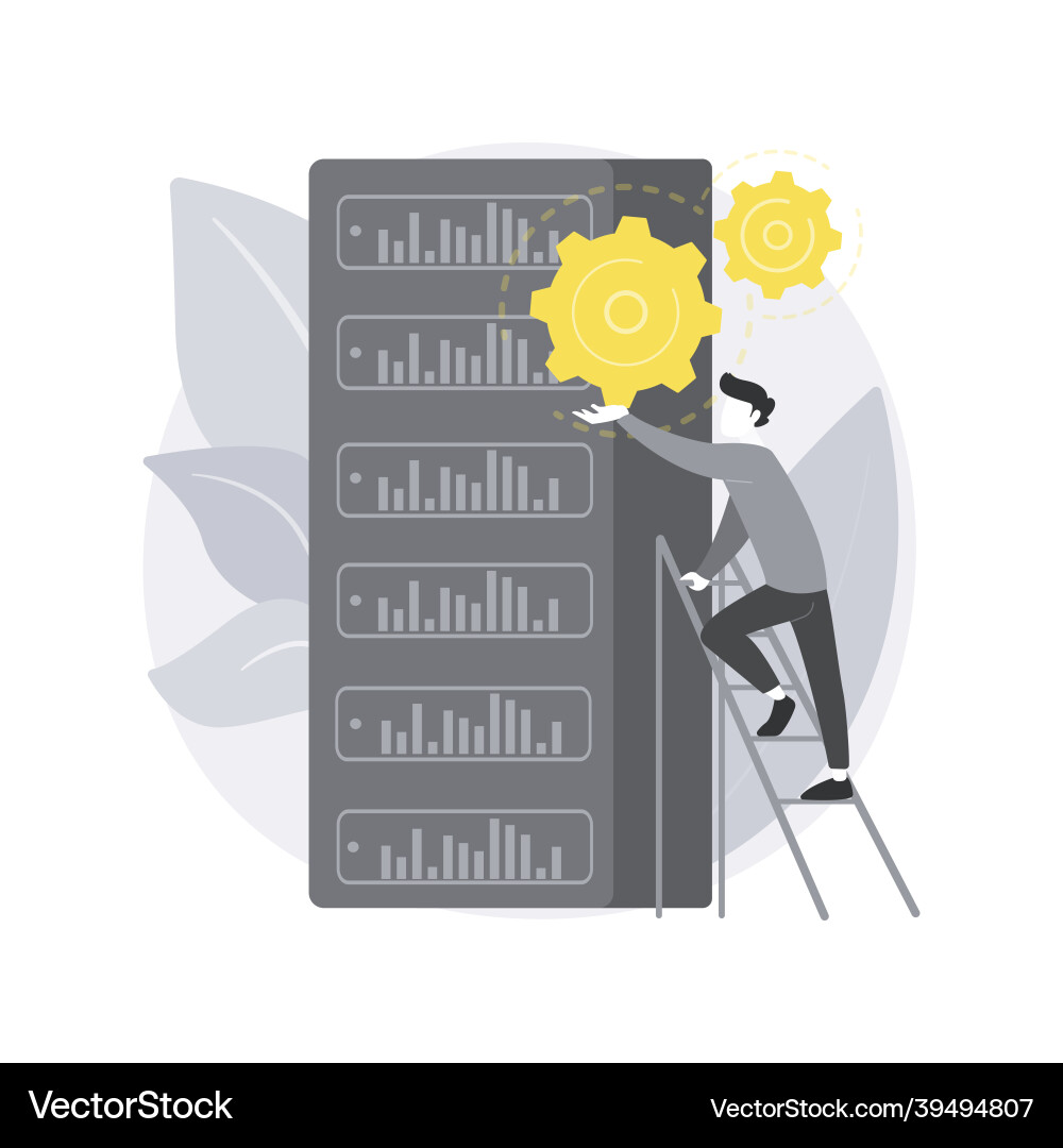 Big data tools abstract concept Big data tools abstract concept vector image