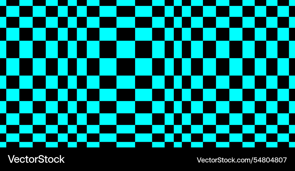 Psychedelic checkerboard poster Psychedelic checkerboard poster vector image