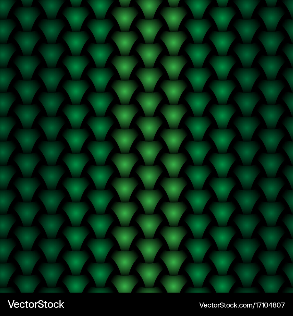 Seamless weaving triangle squama surface pattern vector image