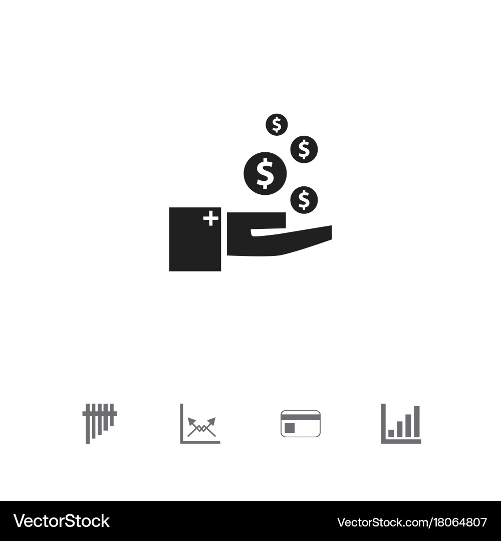 Set of 5 editable logical icons includes symbols vector image