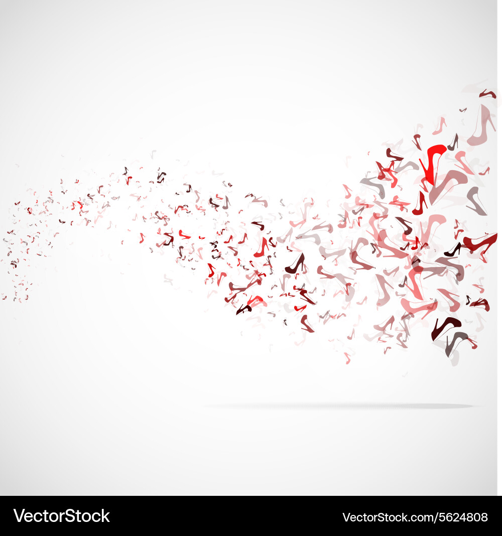Abstract background with numbers Vector Image