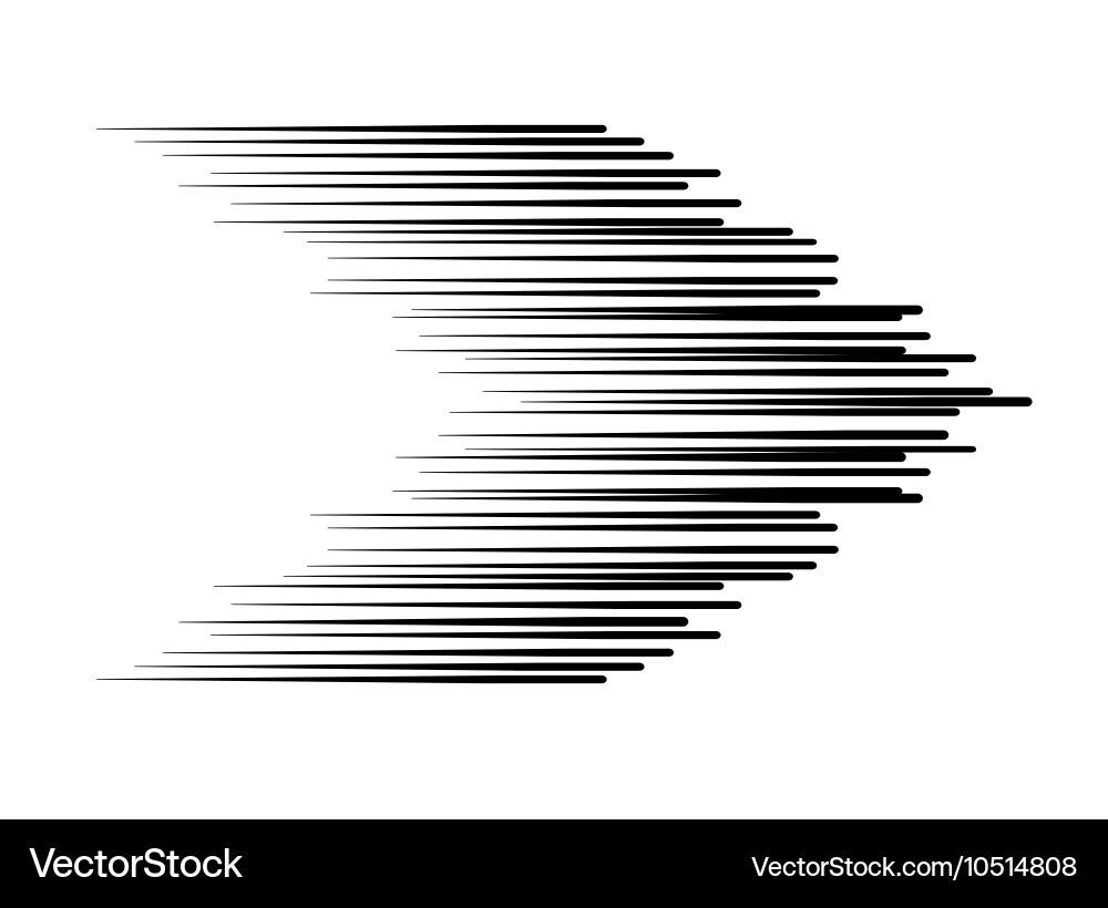 Dynamic Arrow Lines Vector Image