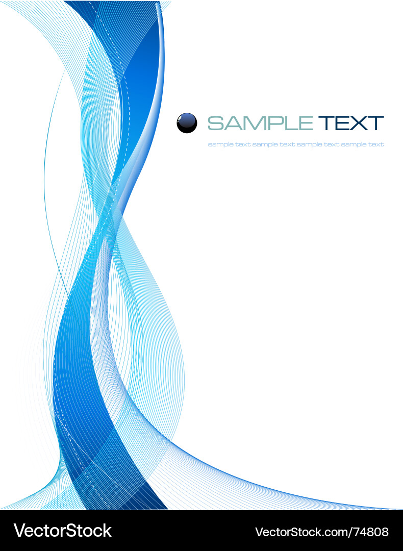 Dynamic Wave Pattern vector image