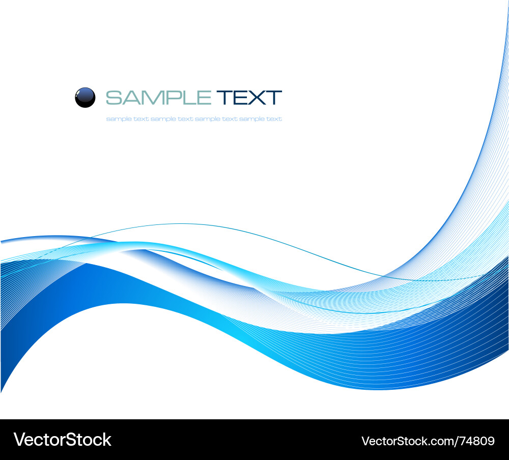 Dynamic Fluid Background vector image