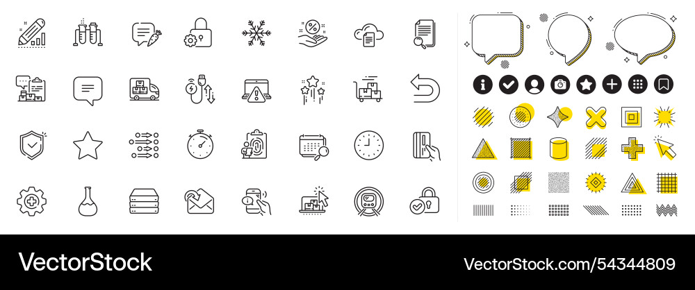 Set of fingerprint delivery cart and file storage Set of fingerprint delivery cart and file storage Vector Image