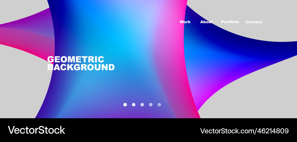 Trendy simple circle gradient abstract background Vector Image