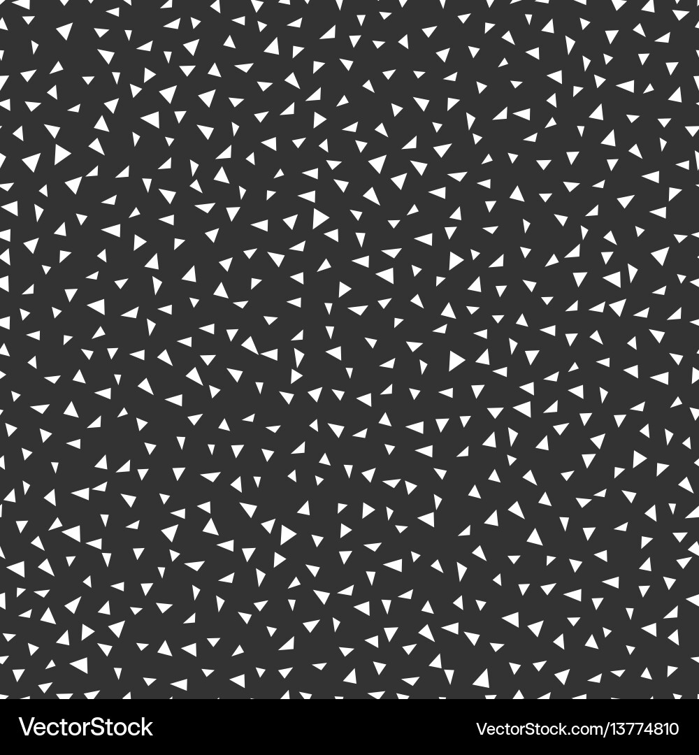 Abstract seamless pattern of triangles Vector Image