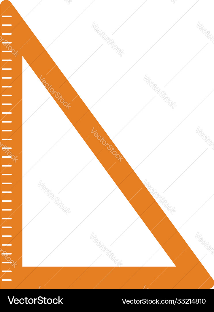 Icon triangle in ui colors Icon triangle in ui colors vector image