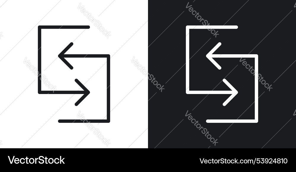 Replace icon Replace icon vector image