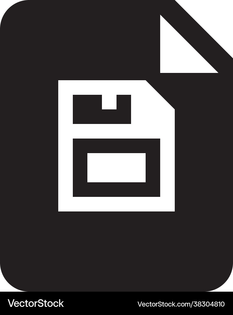 Save document icon with saving file symbol Save document icon with saving file symbol vector image