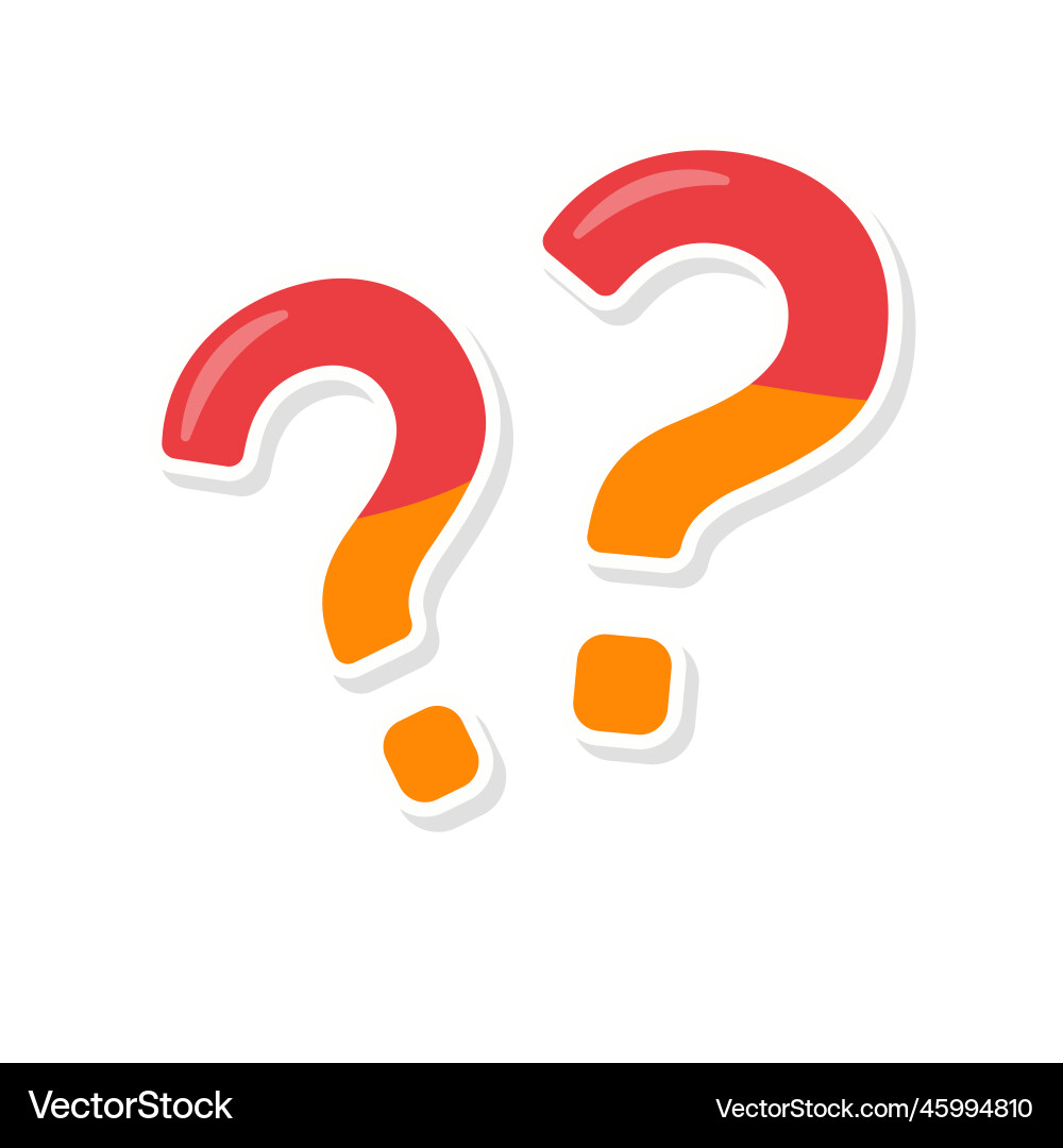 Speech bubbles with question marks doubt concept Speech bubbles with question marks doubt concept Vector Image