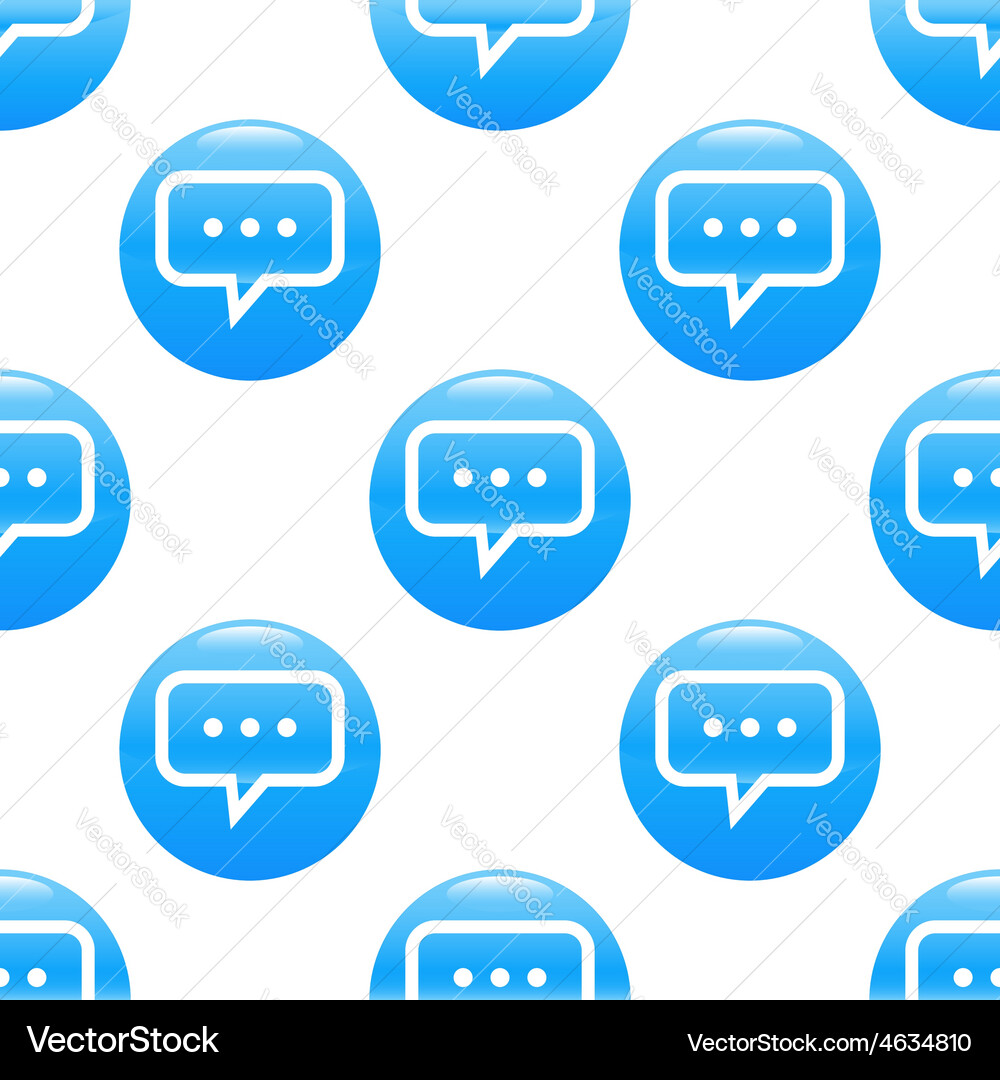 Typing message sign pattern vector image