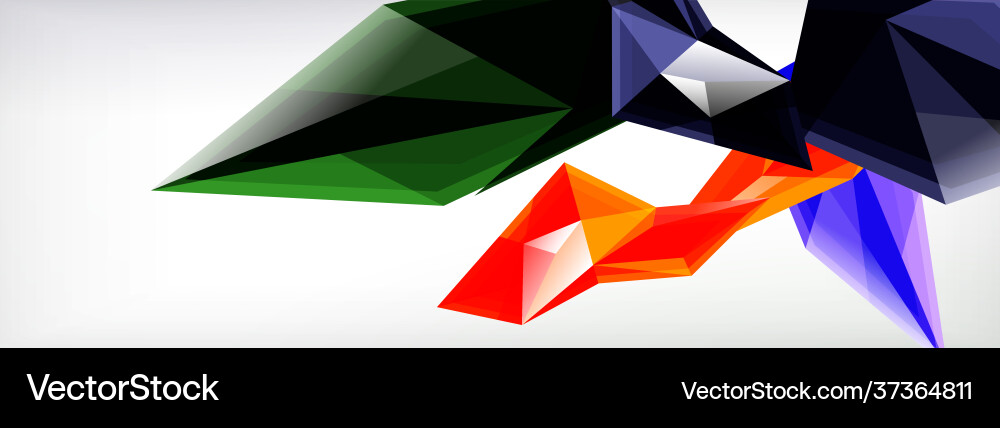 3d triangles and pyramids abstract 3d triangles and pyramids abstract Vector Image