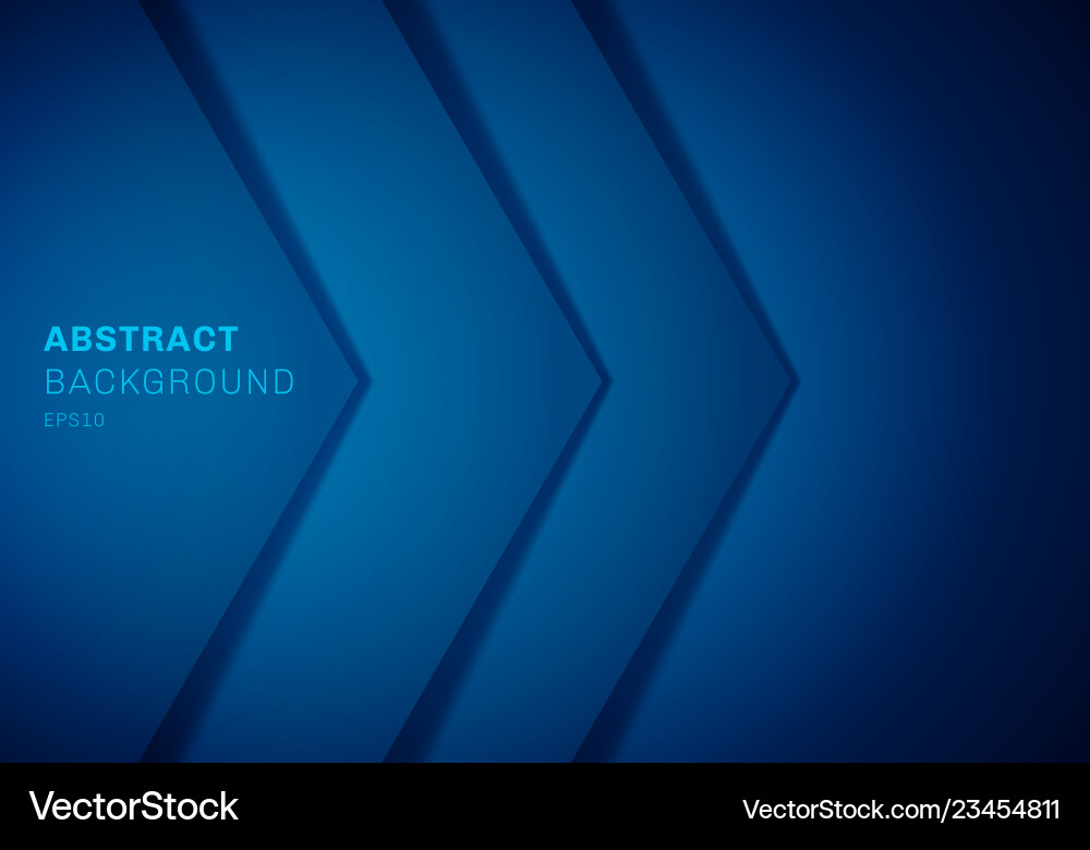Abstract Blue Overlapping Paper Gradient vector image