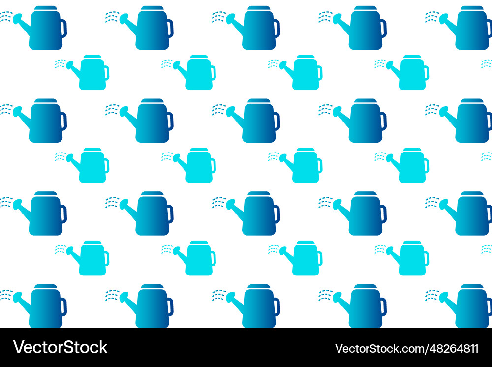 Abstract watering can pattern background Abstract watering can pattern background vector image