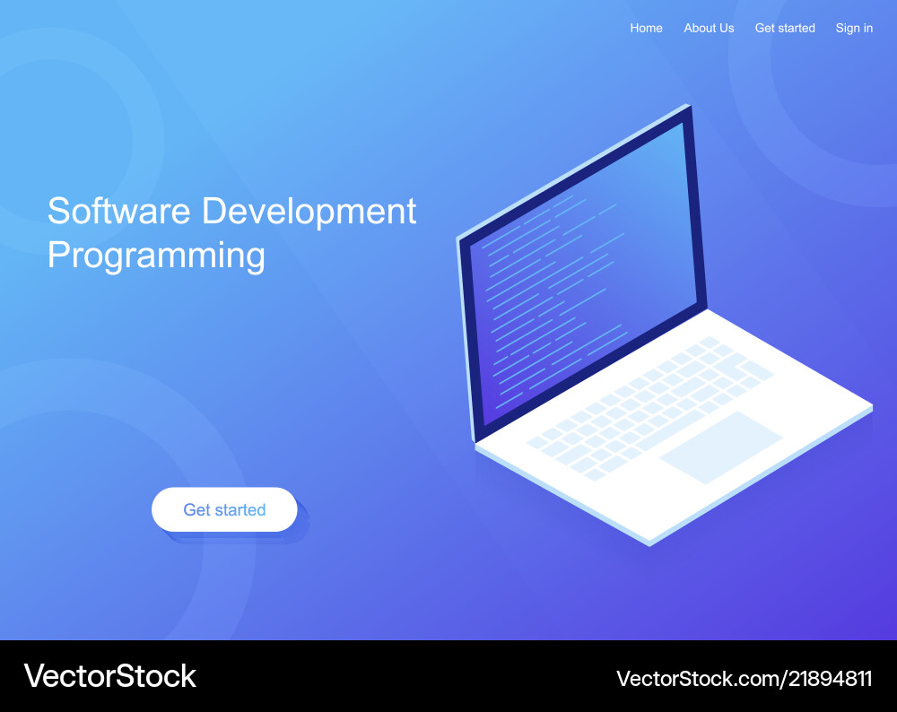 Softwareentwicklung und Programmcode Softwareentwicklung und Programmcode vektorbild