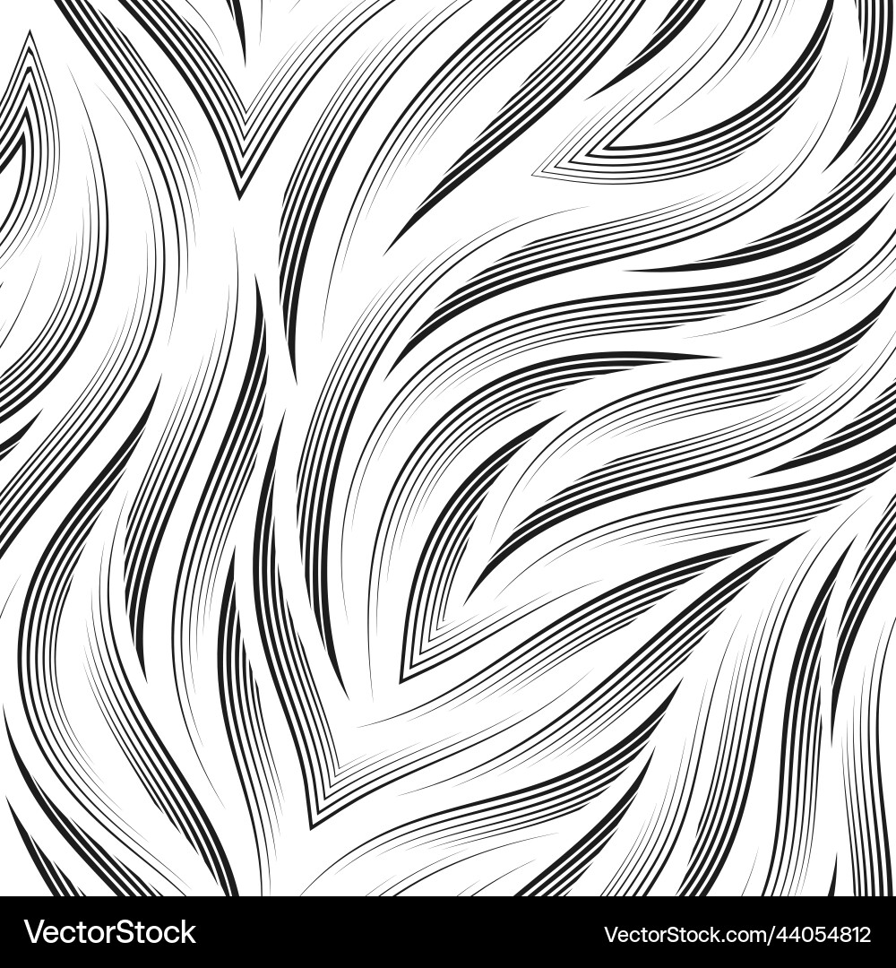 Abstract Line Pattern - Smooth Angles vector image