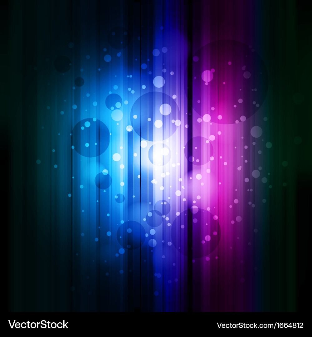 Dynamic Abstract Waves and Lines Background vector image