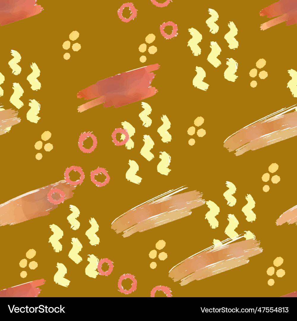 Abstract seamless pattern with colorful geometric Abstract seamless pattern with colorful geometric Vector Image
