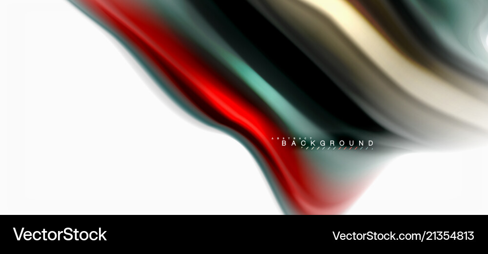 Fluid Color Mixing Abstract Background Vector Image