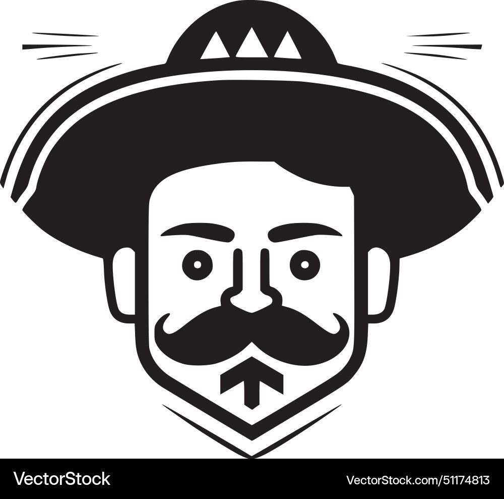 mexikanisch - hochwertiges Logo ideal für T-Shirt Mexikanisch - hochwertiges Logo ideal für T-Shirt vektorbild
