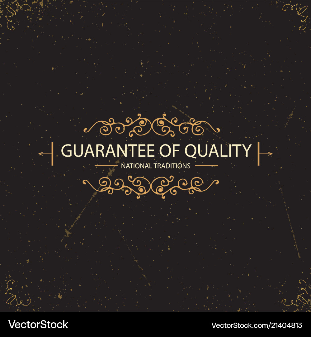 Vintage Swirl Frame Set Vector Image