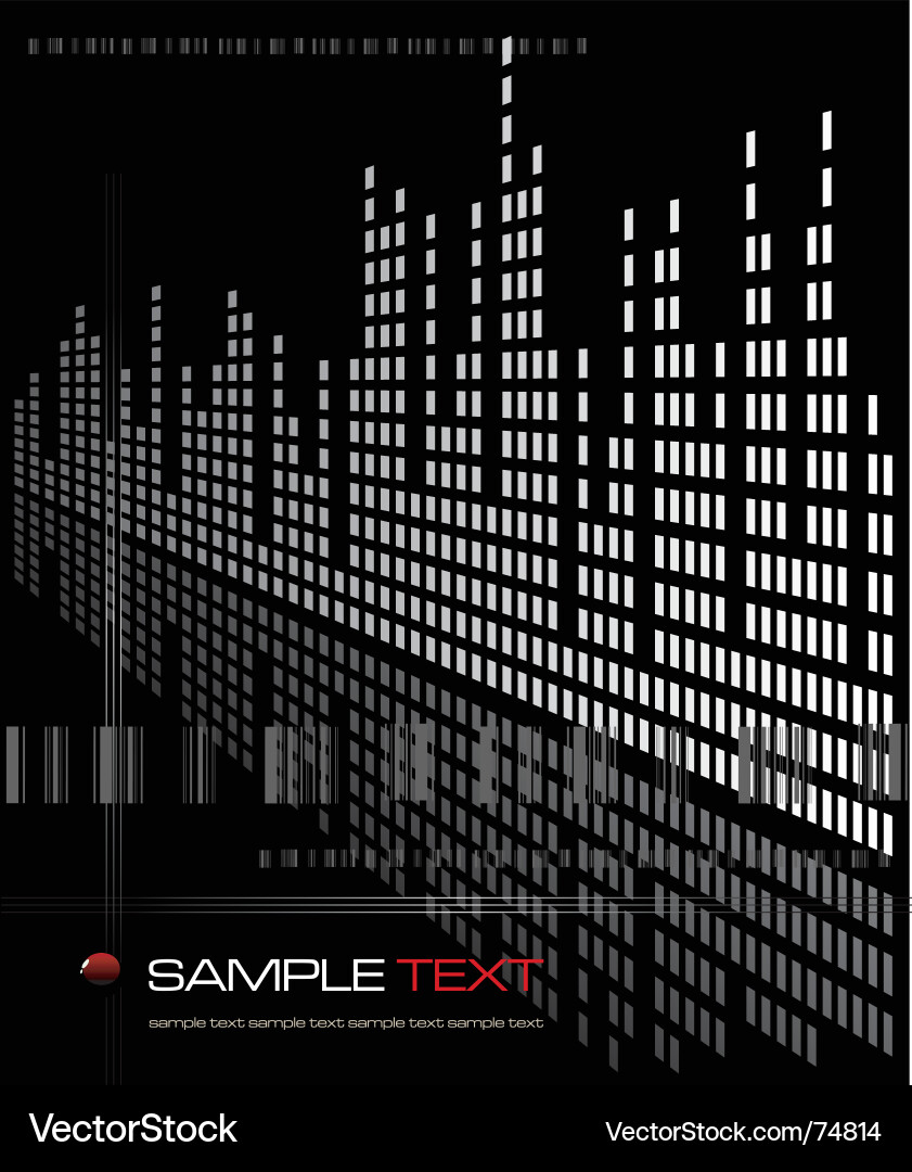 Abstract Tech Background vector image