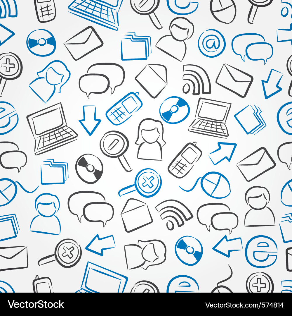 Digital Pattern vector image